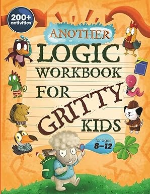 Kids STEM Logic Workbook: Engaging Activities, Puzzles, Games | Ages 8-12 — cover