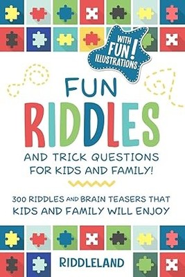 Humor & Jokes – Fun Riddles & Trick Questions for Kids & Family — cover