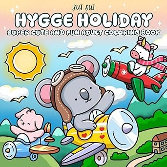 Adult Coloring – Hygge Holiday Fun Book by Sui Sui — cover