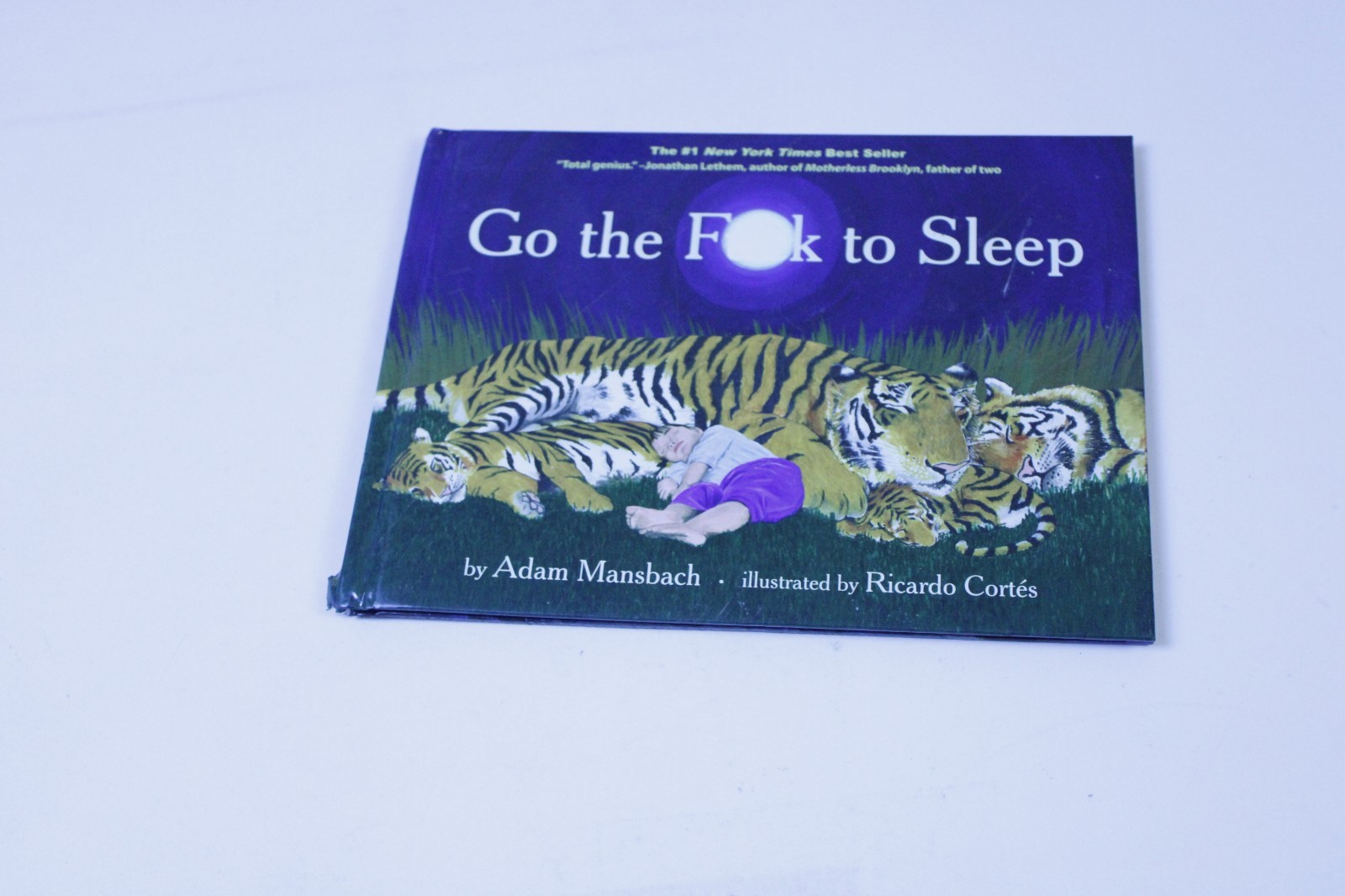 Go the F**k to Sleep by Adam Mansbach Humorous Bedtime Story Book for Parents — cover