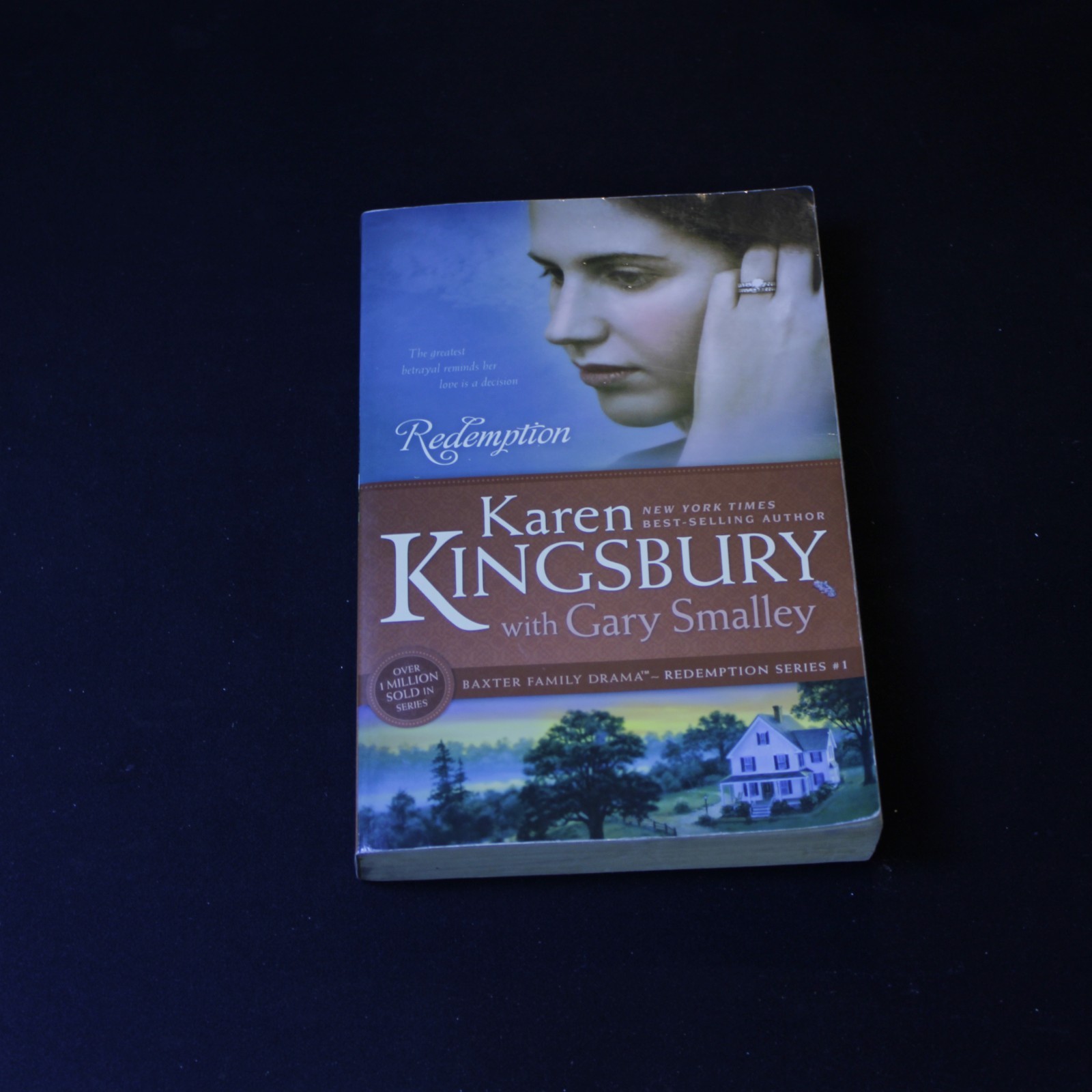 Redemption by Karen Kingsbury - Inspirational Christian Fiction Novel First — cover