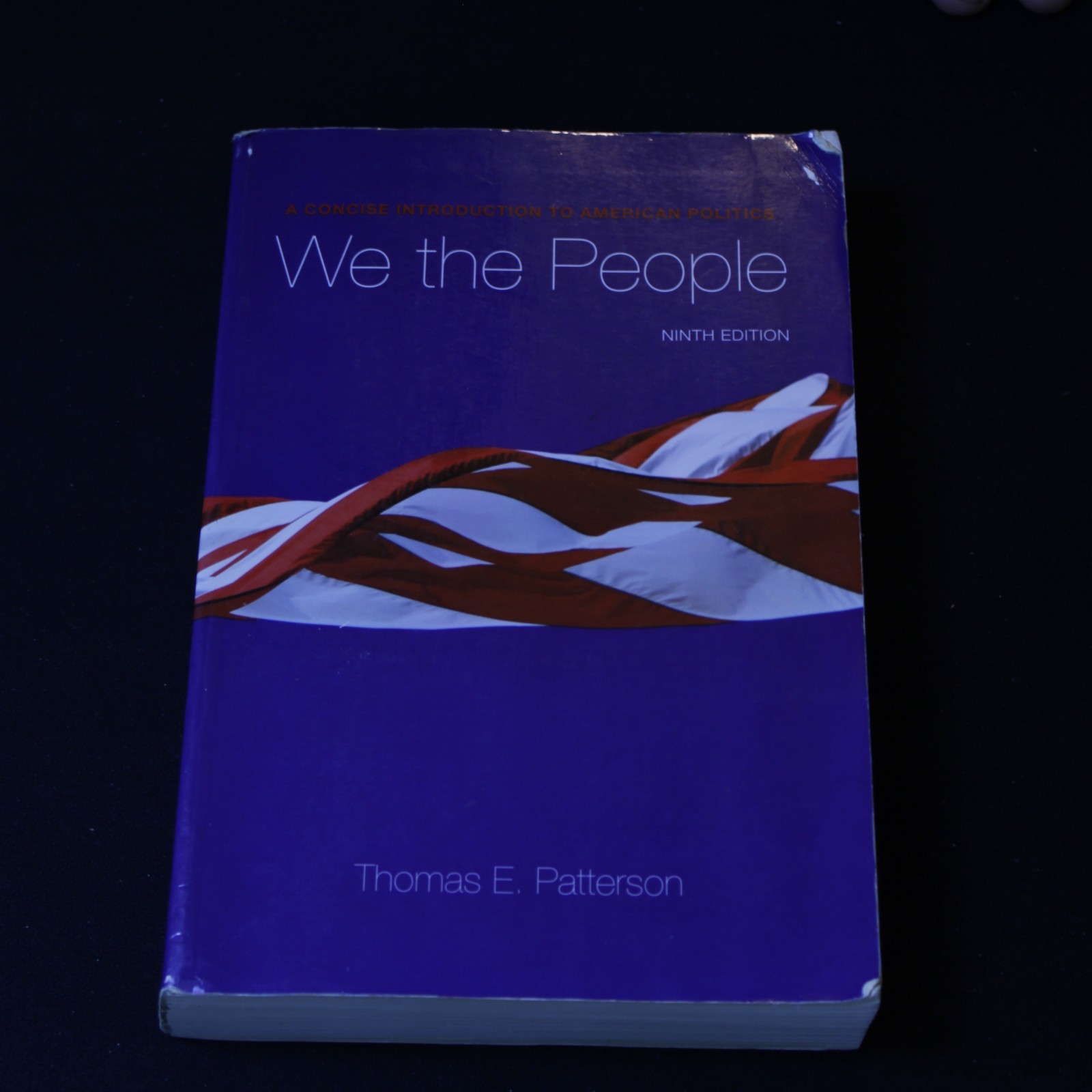Mastering US Politics with Patterson's Concise Introduction 9th Edition — cover