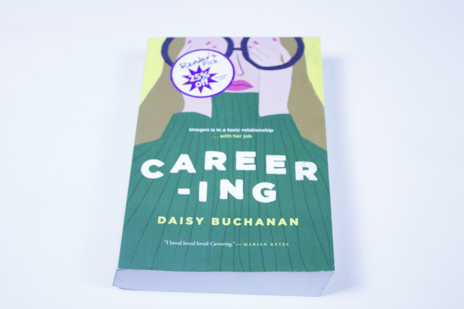 Careering by Daisy Buchanan The Compelling Story About Ambition And Career — cover