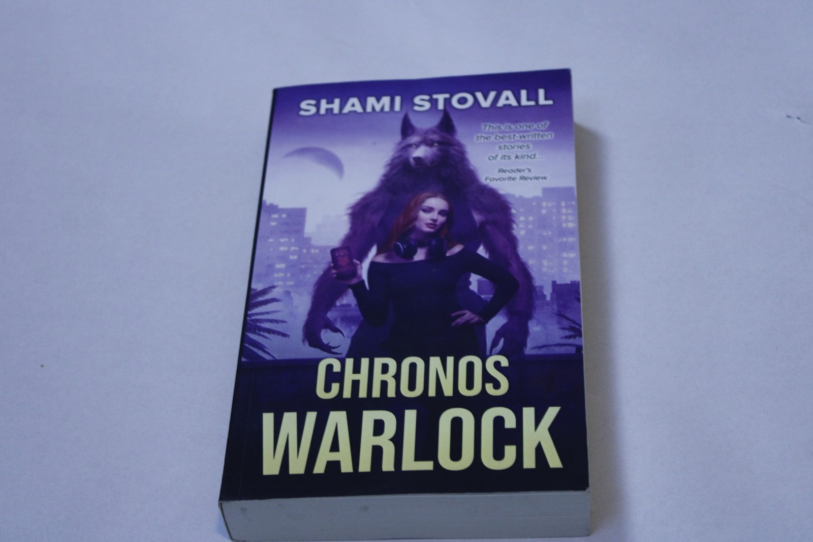 Chronos Warlock by Shami Stovall Fantasy Adventure Book Great Reading Story — cover