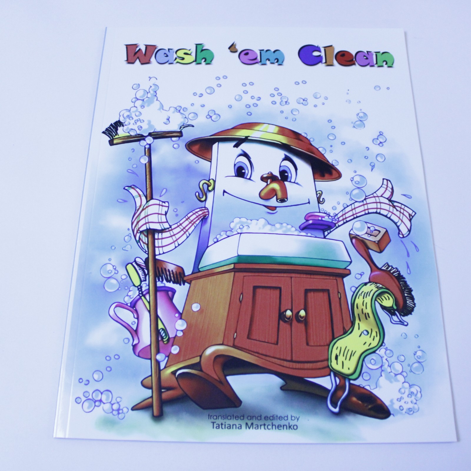 Wash'em Clean by Tatiana Martchenko Interesting Story About Keeping Things Tidy — cover