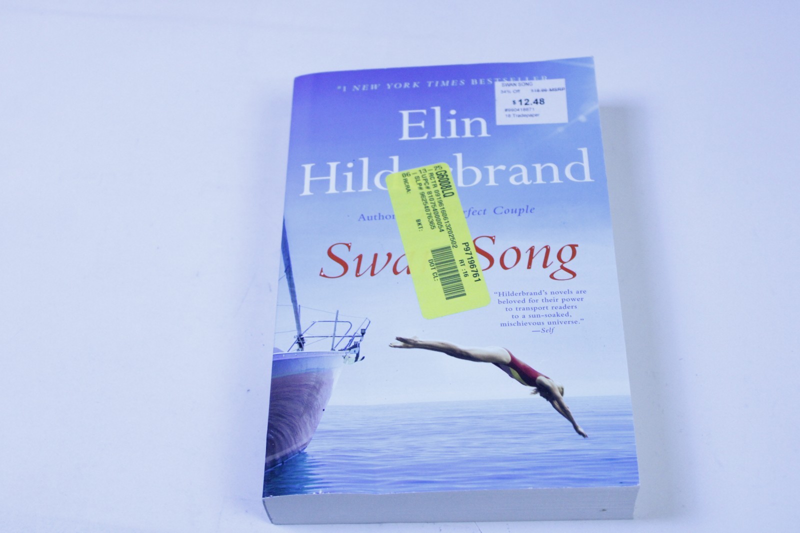 Swan Song by Elin Hilderbrand - The Hit Summer Novel Full of Mystery and — cover
