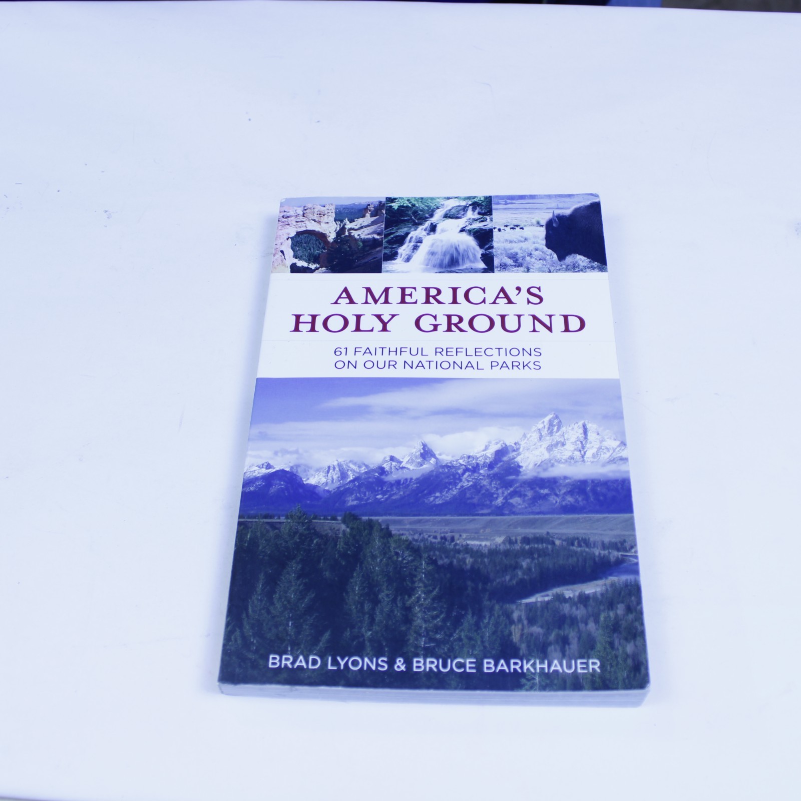 America's Holy Ground by Bruce Barkhauer Explore Religious Sites Across The — cover