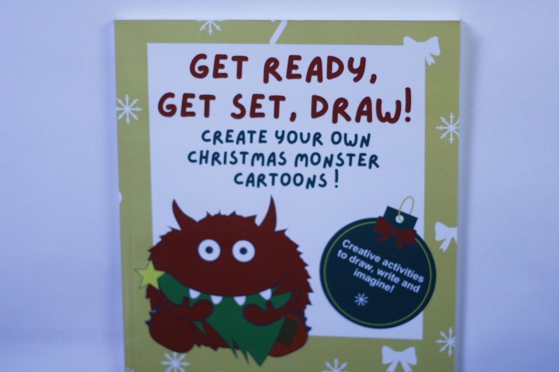 Get Ready Get Set Draw! by Leticia Romero Art Instruction Drawing Guide Book — cover
