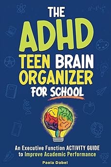 Student Planner ADHD Teen book cover - available on eBay from Wiredwizard
