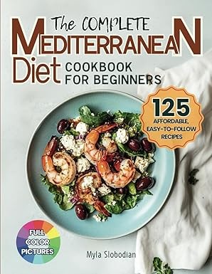 Mediterranean Diet Cookbook book cover - available on eBay from Wiredwizard