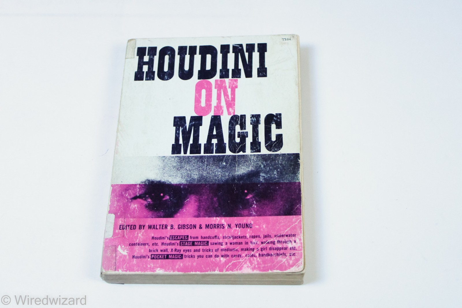 Feel the Magic Harry Houdini Memoir book cover - available on eBay from Wiredwizard