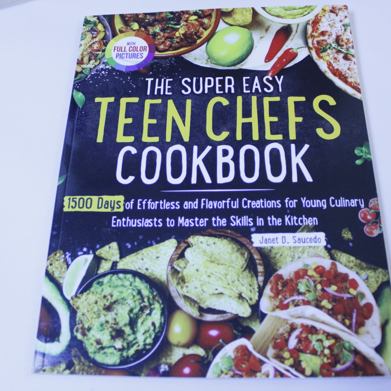The Super Easy Teen Chef Cookbook book cover - available on eBay from Wiredwizard