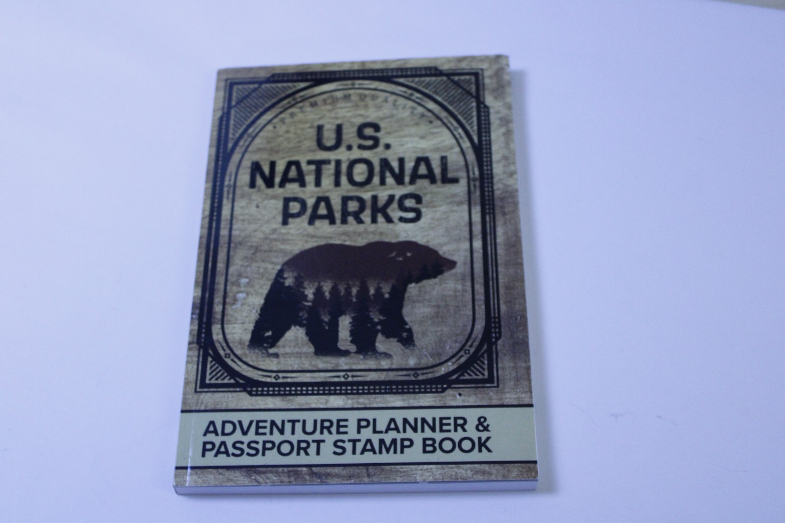 National Park Passport and Adventure book cover - available on eBay from Wiredwizard