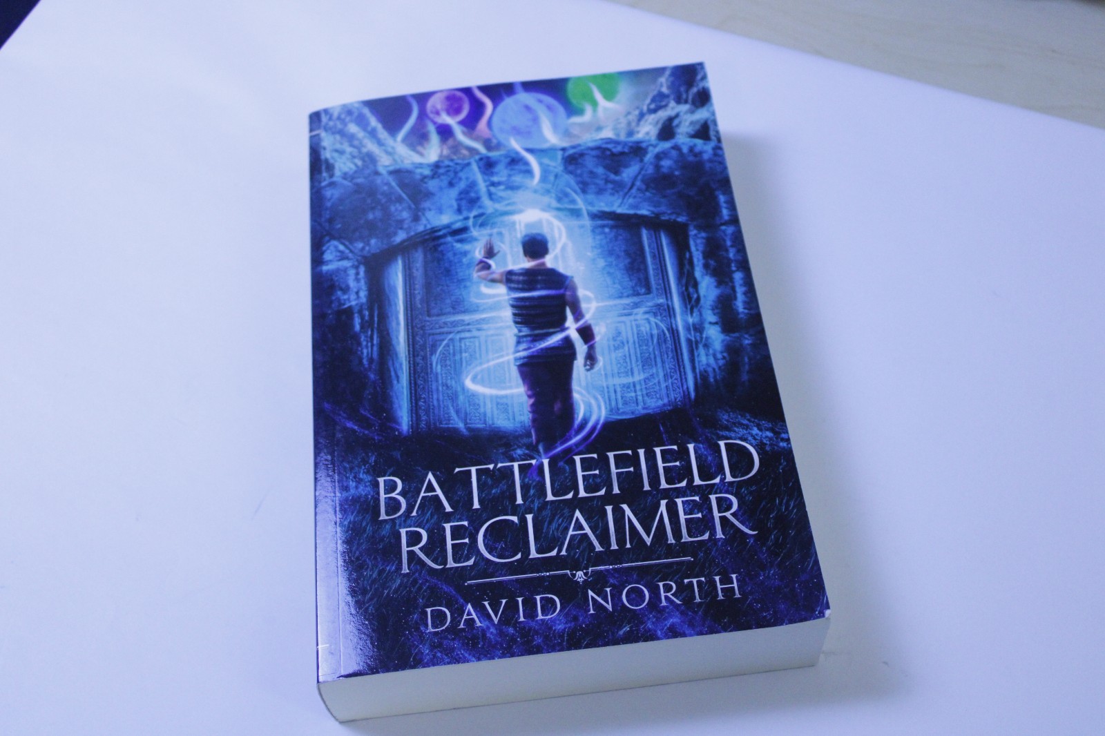 Battlefield Reclaimer book cover - available on eBay from Wiredwizard