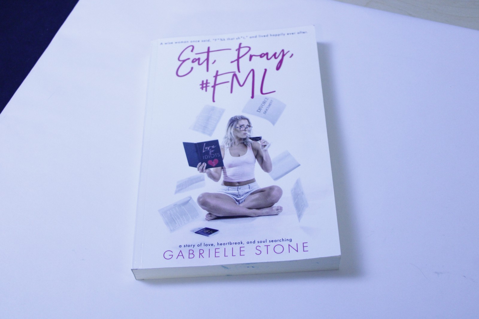 Eat Pray Fml book cover - available on eBay from Wiredwizard