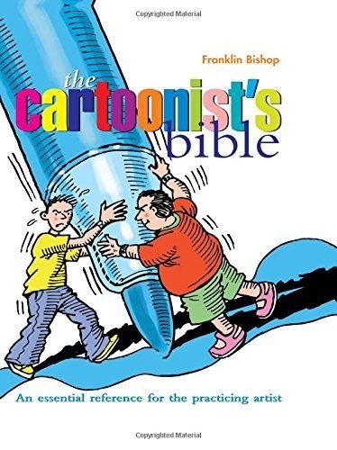 The Cartoonists Bible book cover - available on eBay from Wiredwizard