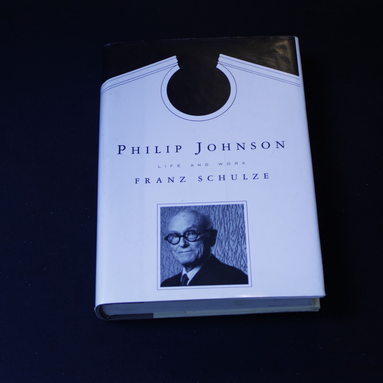 Philip Johnson Life and Work book cover - available on eBay from Wiredwizard