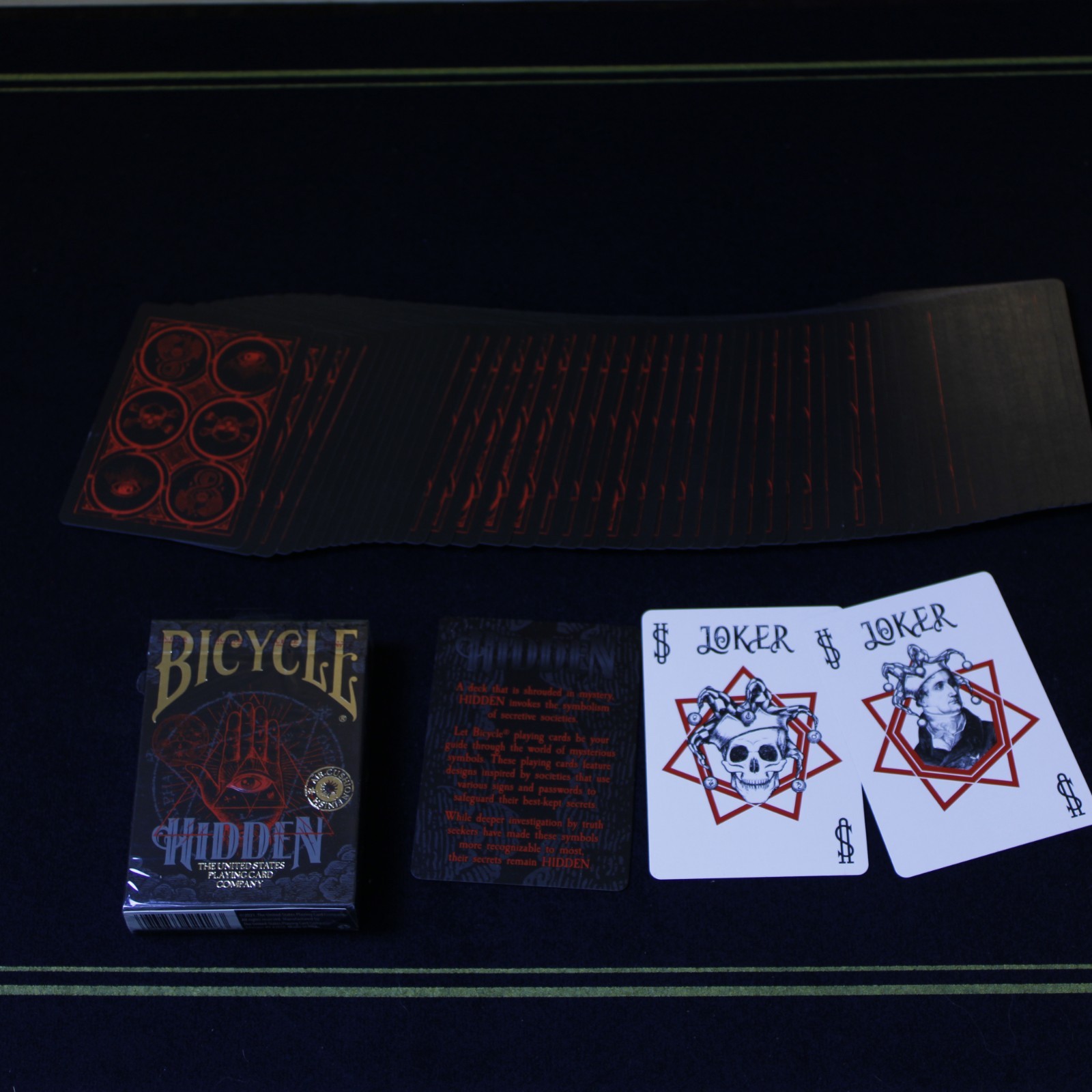 Bicycle Hidden Stripper Deck book cover - available on eBay from Wiredwizard