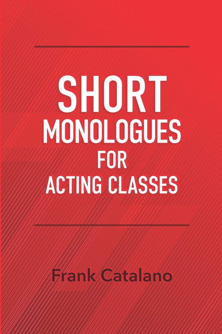 Short Monologues for Acting book cover - available on eBay from Wiredwizard