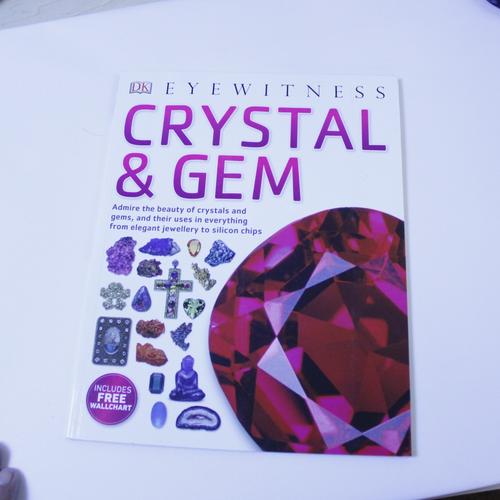 Geology Essential: Eyewitness Crystal and Gem by DK Publishing - The Definitive Visual Collector's Guide to Identifying Crystals and Gemstones